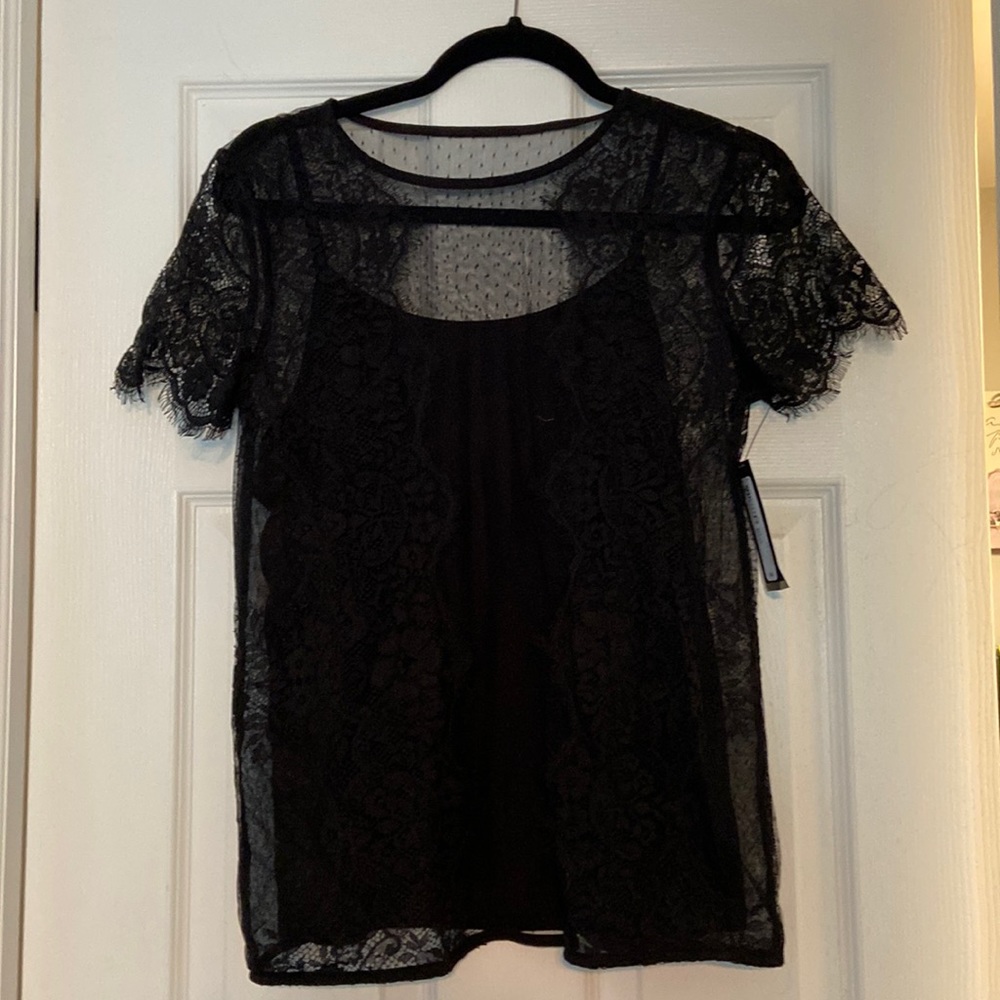 Worthington short sleeve blouse